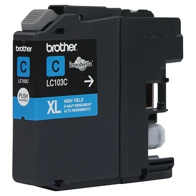 Brother LC103C Cyan High Yield Ink Cartridge (LC103CS) 10 Brother LC103C Cyan High Yield Ink Cartridge (LC103CS) - Image 8