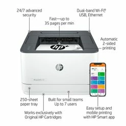 Printers HP LaserJet Pro 3001dwe Wireless Black & White Printer With HP+ Smart Office Features, Bonus 3 Months Instant Ink (3G650E#BGJ) 14 Printers HP LaserJet Pro 3001dwe Wireless Black & White Printer With HP+ Smart Office Features, Bonus 3 Months Instant Ink (3G650E#BGJ) -Avery Shop 18318DB9 6AC9 46DC 8C6406E1E06F6BB2 s7