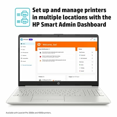 Printers HP LaserJet Pro 3001dwe Wireless Black & White Printer With HP+ Smart Office Features, Bonus 3 Months Instant Ink (3G650E#BGJ) 4 Printers HP LaserJet Pro 3001dwe Wireless Black & White Printer With HP+ Smart Office Features, Bonus 3 Months Instant Ink (3G650E#BGJ) - Image 2