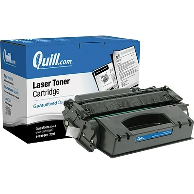 Quill Brand® Remanufactured Black High Yield Toner Cartridge Replacement For HP 49X (Q5949X) (Lifetime Warranty) 3 Quill Brand® Remanufactured Black High Yield Toner Cartridge Replacement For HP 49X (Q5949X) (Lifetime Warranty)
