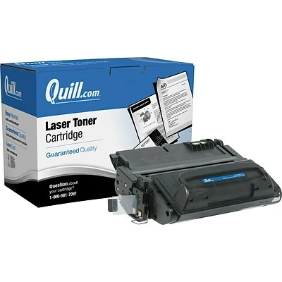 Quill Brand® Remanufactured Black Standard Yield Toner Cartridge Replacement For HP 42A (Q5942A) (Lifetime Warranty) 3 Quill Brand® Remanufactured Black Standard Yield Toner Cartridge Replacement For HP 42A (Q5942A) (Lifetime Warranty)