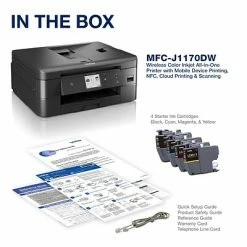 Printers Brother MFCJ1170DW Wireless Color All-in-One Inkjet Printer (MFCJ1170DW), Refresh Subscription Eligible -Avery Shop 8457C28E 9228 40D2 805B6B419B07A392 s7