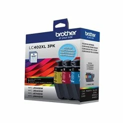 Brother LC402XL Assorted Colors High Yield Ink Cartridges, 3/Pack (LC402XL3PKS) -Avery Shop 9102B356 3FFD 43A4 A50A05ACBED4E22B s7