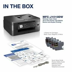 Printers Brother MFCJ1010DW Wireless Color All-in-One Inkjet Printer, Refresh Subscription Eligible -Avery Shop AFF5F73B 2ACE 4010 B1AF7FAE88D3598D s7