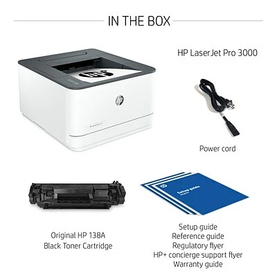 Printers HP LaserJet Pro 3001dwe Wireless Black & White Printer With HP+ Smart Office Features, Bonus 3 Months Instant Ink (3G650E#BGJ) 11 Printers HP LaserJet Pro 3001dwe Wireless Black & White Printer With HP+ Smart Office Features, Bonus 3 Months Instant Ink (3G650E#BGJ) - Image 9