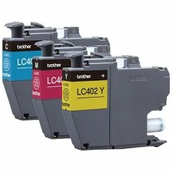 Brother LC402 Assorted Colors Standard Yield Ink Cartridges, 3/Pack (LC4023PKS) -Avery Shop EC612791 4F53 4178 A1AD5F4D85A2EDB8 s7