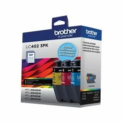 Brother LC402 Assorted Colors Standard Yield Ink Cartridges, 3/Pack (LC4023PKS) -Avery Shop F6A116E2 5463 4210 826368C473828AA5 s7