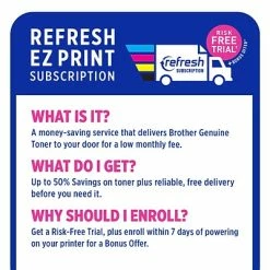 Printers Brother MFCJ1010DW Wireless Color All-in-One Inkjet Printer, Refresh Subscription Eligible -Avery Shop FBE09903 F979 4E2C 85561F2AE94EB1A0 s7