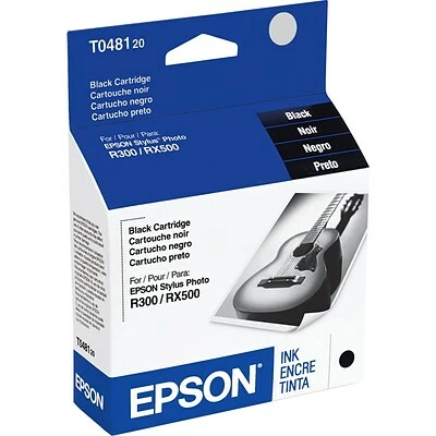 Epson T48 Black Standard Yield Ink Cartridge 2 Epson T48 Black Standard Yield Ink Cartridge