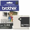 Brother LC-51BK Black Standard Yield Ink Cartridge -Avery Shop s0141395 s7