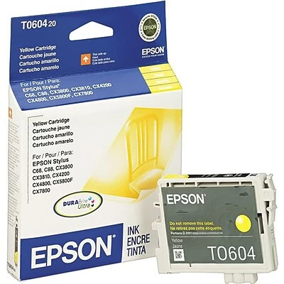 Epson T60 Yellow Standard Yield Ink Cartridge 4 Epson T60 Yellow Standard Yield Ink Cartridge - Image 2