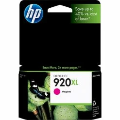 HP 920XL Magenta High Yield Ink Cartridge (CD973AN#140)