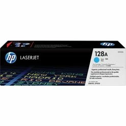 HP 128A Cyan Standard Yield Toner Cartridge (CE321A)