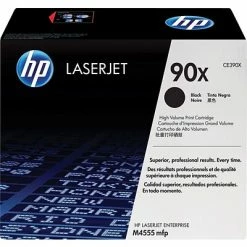 HP 90X Black High Yield Toner Cartridge (CE390X)