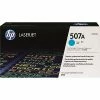HP 507A Cyan Standard Yield Toner Cartridge (CE401A) -Avery Shop s0447107 s7