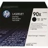 HP 90X Black High Yield Toner Cartridge, 2/Pack (CE390XD) -Avery Shop s0478286 s7