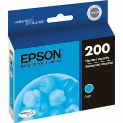 Epson T200 Cyan Standard Yield Ink Cartridge -Avery Shop s0490612 s7