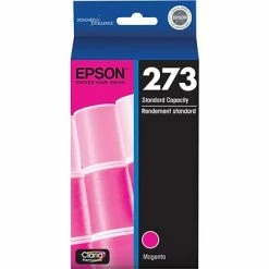 Epson T273 Magenta Standard Yield Ink Cartridge (T273320-S)