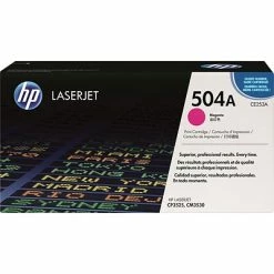HP 504A Magenta Standard Yield Toner Cartridge (CE253A)
