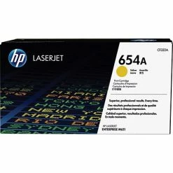 HP 654A Yellow Standard Yield Toner Cartridge (CF332A)