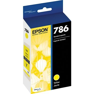 Epson T786 Yellow Standard Yield Ink Cartridge 3 Epson T786 Yellow Standard Yield Ink Cartridge