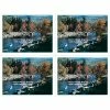 Medical Arts Press Eye Care Laser Postcards Scenic Postcards; For Laser Printer; Mountain Stream, "Clear Vision Begins With Healthy Eyes", 100/Pk