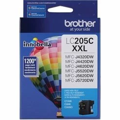 Brother LC205 Cyan Extra High Yield Ink Cartridge