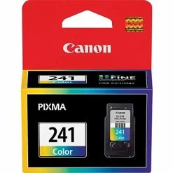 Canon® CL-241 Color Ink Cartridge (5209B001AA), Standard Yield (180 Pages)