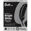 Quill Brand® 24lb. Laser Paper Quill Brand® 8.5" X 11" Laser & Inkjet Print Paper, 24 Lbs., 98 Brightness, 500 Sheets/Ream (720423)