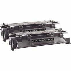 Quill Brand® Remanufactured Black Standard Yield Toner Cartridge Replacement For HP 80A (CF280AD), 2/Pack (Lifetime Warranty)