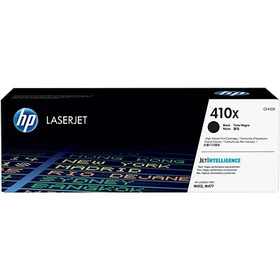 HP 410X Black High Yield Toner Cartridge (CF410X) 3 HP 410X Black High Yield Toner Cartridge (CF410X)