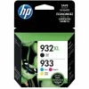 HP932XL/933 Black High Yield And Cyan/Magenta/Yellow Standard Yield Ink Cartridge, 4/Pack (N9H62FN#140) -Avery Shop s1004810 s7