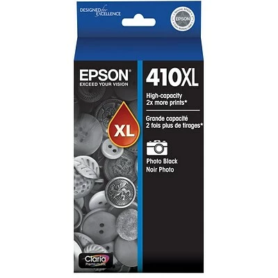 Epson T410XL Photo Black High Yield Ink Cartridge (T410SL120-S) 3 Epson T410XL Photo Black High Yield Ink Cartridge (T410SL120-S)