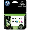 HP 952XL/952 Black High Yield And Cyan/Magenta/Yellow Standard Yield Ink Cartridge, 4/Pack (N9K28AN#140) -Avery Shop s1012201 s7