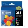 Epson T288 Black/Cyan/Magenta/Yellow Standard Yield Ink Cartridge, 4/Pack (T288120-BCS) 1 Epson T288 Black/Cyan/Magenta/Yellow Standard Yield Ink Cartridge, 4/Pack (T288120-BCS) -Avery Shop s1020310 s7