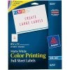 Avery Vibrant Color Printing Inkjet Shipping Labels, 8 1/2" X 11", White, 20 Labels/Pack (08255) 1 Avery Vibrant Color Printing Inkjet Shipping Labels, 8 1/2" X 11", White, 20 Labels/Pack (08255) -Avery Shop s1063138 s7