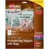 Labels Avery Printable Bag Toppers With Bags, 1-3/4" X 5", Pack Of 40 (22801) 2 Labels Avery Printable Bag Toppers With Bags, 1-3/4" X 5", Pack Of 40 (22801) -Avery Shop s1063983 s7