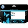 HP 745 Cyan Standard Yield DesignJet Ink Cartridge (F9J97A) -Avery Shop s1101168 s7