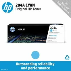 HP 204A Cyan Standard Yield Toner Cartridge (CF511A) -Avery Shop s1122671 s7