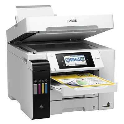 Printers Epson EcoTank® Pro ET-5880 Wireless All-in-One Cartridge-Free SuperTank Office Printer With PCL/Postscript Support 7 Printers Epson EcoTank® Pro ET-5880 Wireless All-in-One Cartridge-Free SuperTank Office Printer With PCL/Postscript Support - Image 5