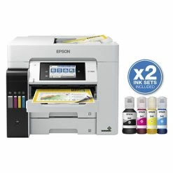 Printers Epson EcoTank® Pro ET-5880 Wireless All-in-One Cartridge-Free SuperTank Office Printer With PCL/Postscript Support 10 Printers Epson EcoTank® Pro ET-5880 Wireless All-in-One Cartridge-Free SuperTank Office Printer With PCL/Postscript Support -Avery Shop s1179155 s7