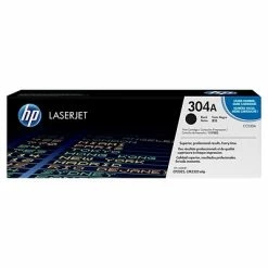 HP 304A Black Standard Yield Toner Cartridge (CC530A)