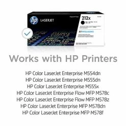 HP 212X Black High Yield Toner Cartridge (W2120X) -Avery Shop s1204924 s7