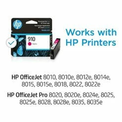 HP 910 Magenta Standard Yield Ink Cartridge (3YL59AN#140) -Avery Shop s1208100 s7