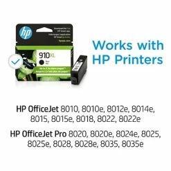 HP 910XL Black High Yield Ink Cartridge (3YL65AN#140) -Avery Shop s1208105 s7