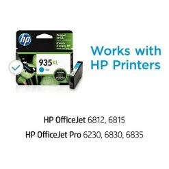 HP 935XL Cyan High Yield Ink Cartridge (C2P24AN#140) -Avery Shop s1228057 s7