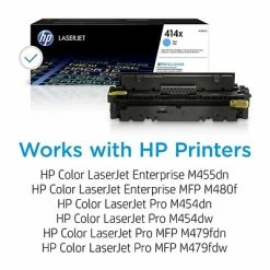 HP 414X Cyan High Yield Toner Cartridge (W2021X) -Avery Shop s1228075 s7