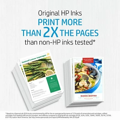 HP 62 Black Standard Yield Ink Cartridge (C2P04AN#140) 6 HP 62 Black Standard Yield Ink Cartridge (C2P04AN#140) - Image 4