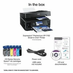 Printers Epson Expression Premium XP-7100 Wireless Color Inkjet Small-In-One Printer -Avery Shop sp113036578 s7