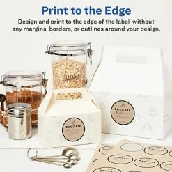 Avery Printable Round Labels, 2.5" Diameter, Kraft Brown, 225 Customizable Labels/Pack (22808) -Avery Shop sp114004411 s7